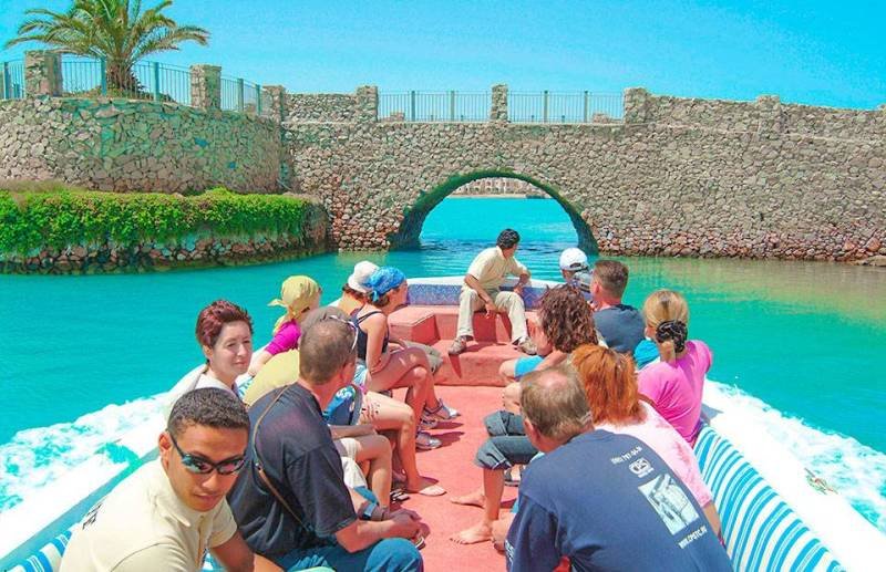 Супер Эль-Гуна на яхте (египетская Венеция)